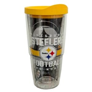 Tervis Pittsburg Steelers NFL Tumbler Game Day 24 oz Black & Gold Insulated